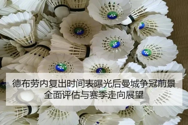 德布劳内复出时间表曝光后曼城争冠前景全面评估与赛季走向展望